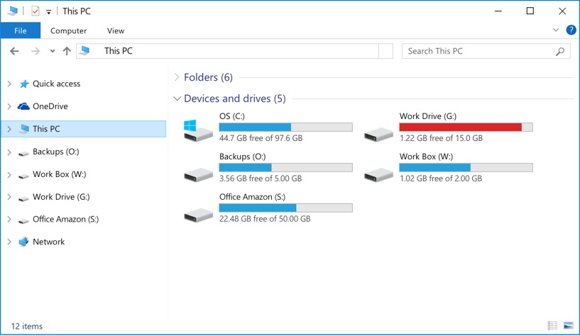 クラウドストレージをネットワークドライブとしてマップ Windows用cloudmounter