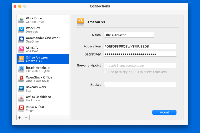 How to Mount Multiple Cloud Accounts on MAC