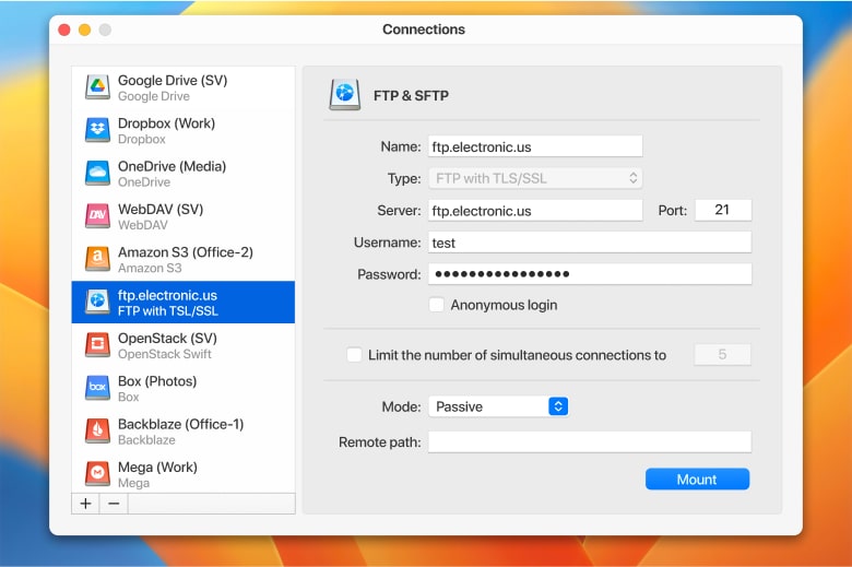 sftp client