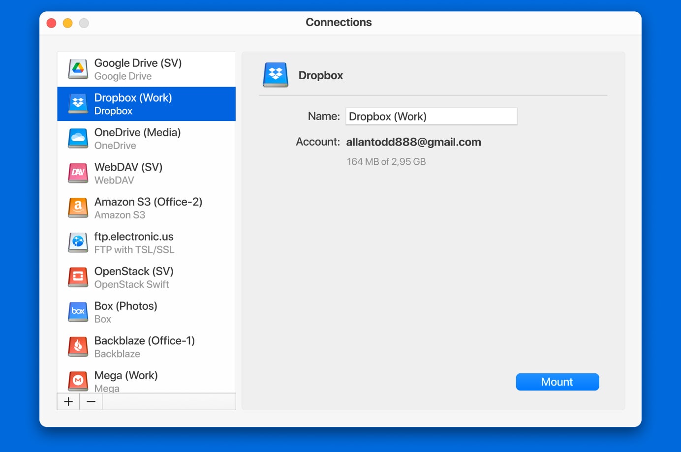 how to access dropbox on mac
