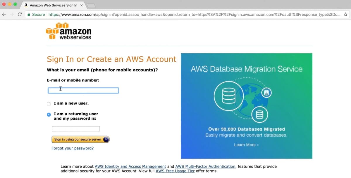 AWS Management Console