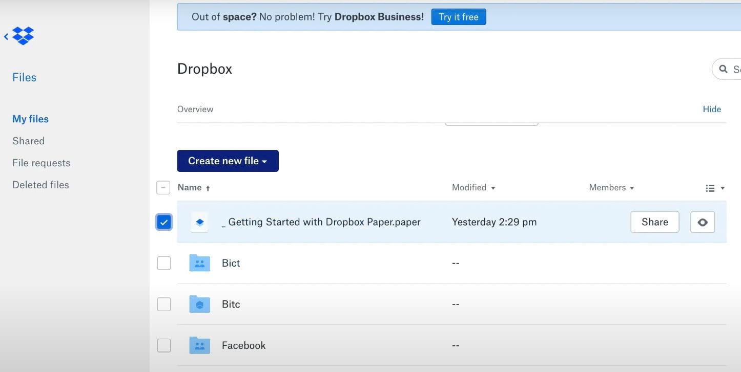 transfer files from dropbox to google drive without downloading