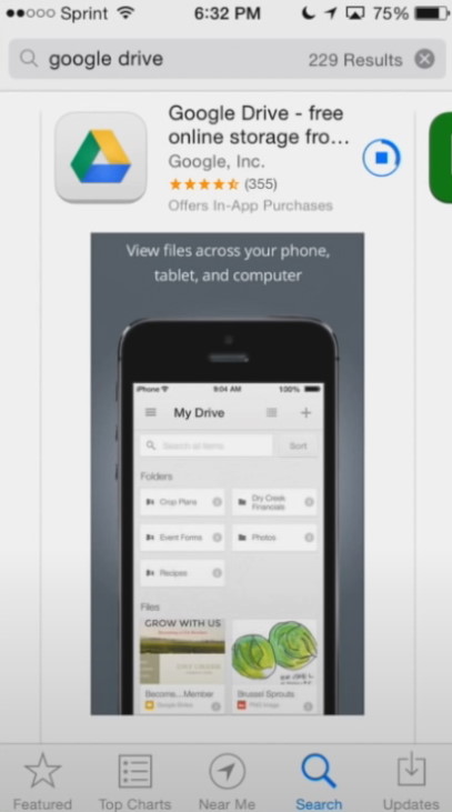 Google Drive App Store