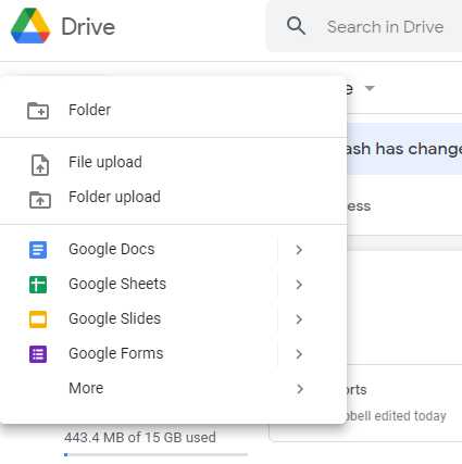 Google Drive get started