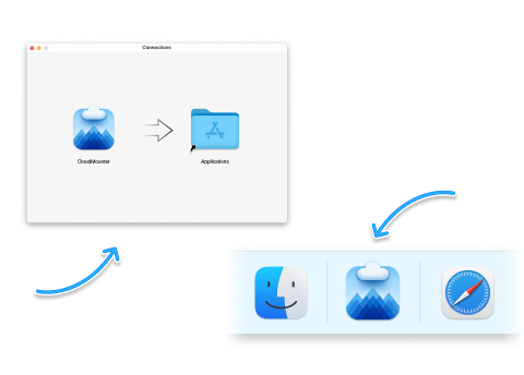 install CloudMounter