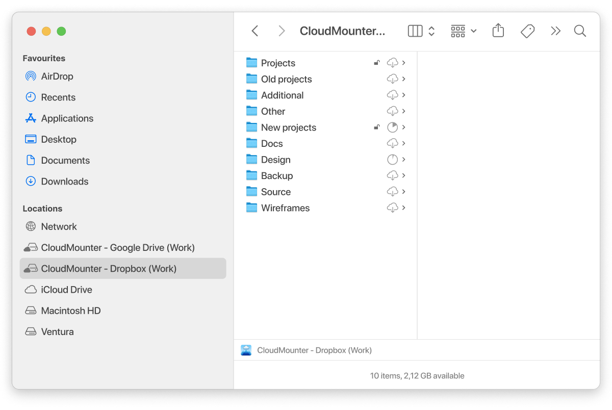 Connect to Dropbox and Google Drive