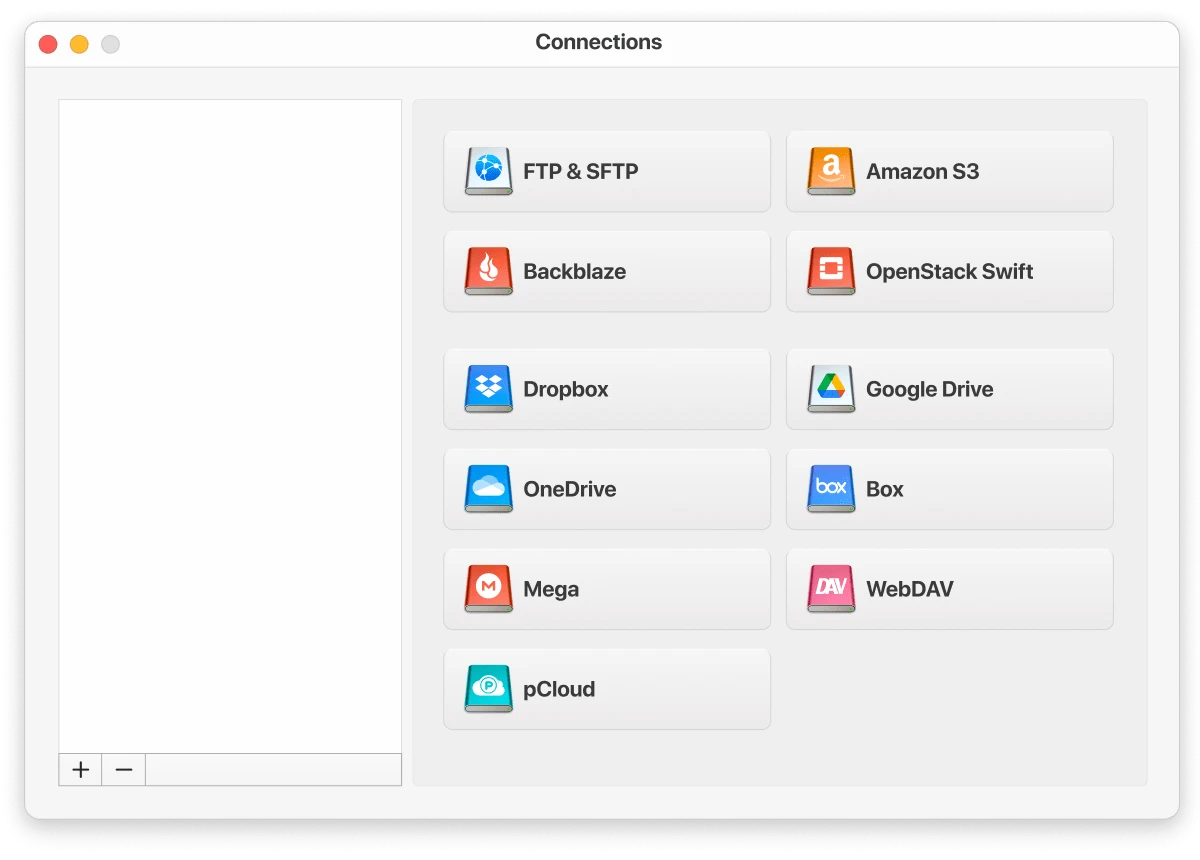 Link between Google Drive and AWS S3 as local drives due to CloudMounter on Mac